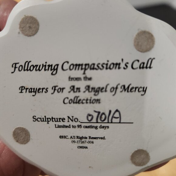 Following Compassion's Call Angel Nurse Prayers for an Angel of Mercy Collection - Picture 4 of 9